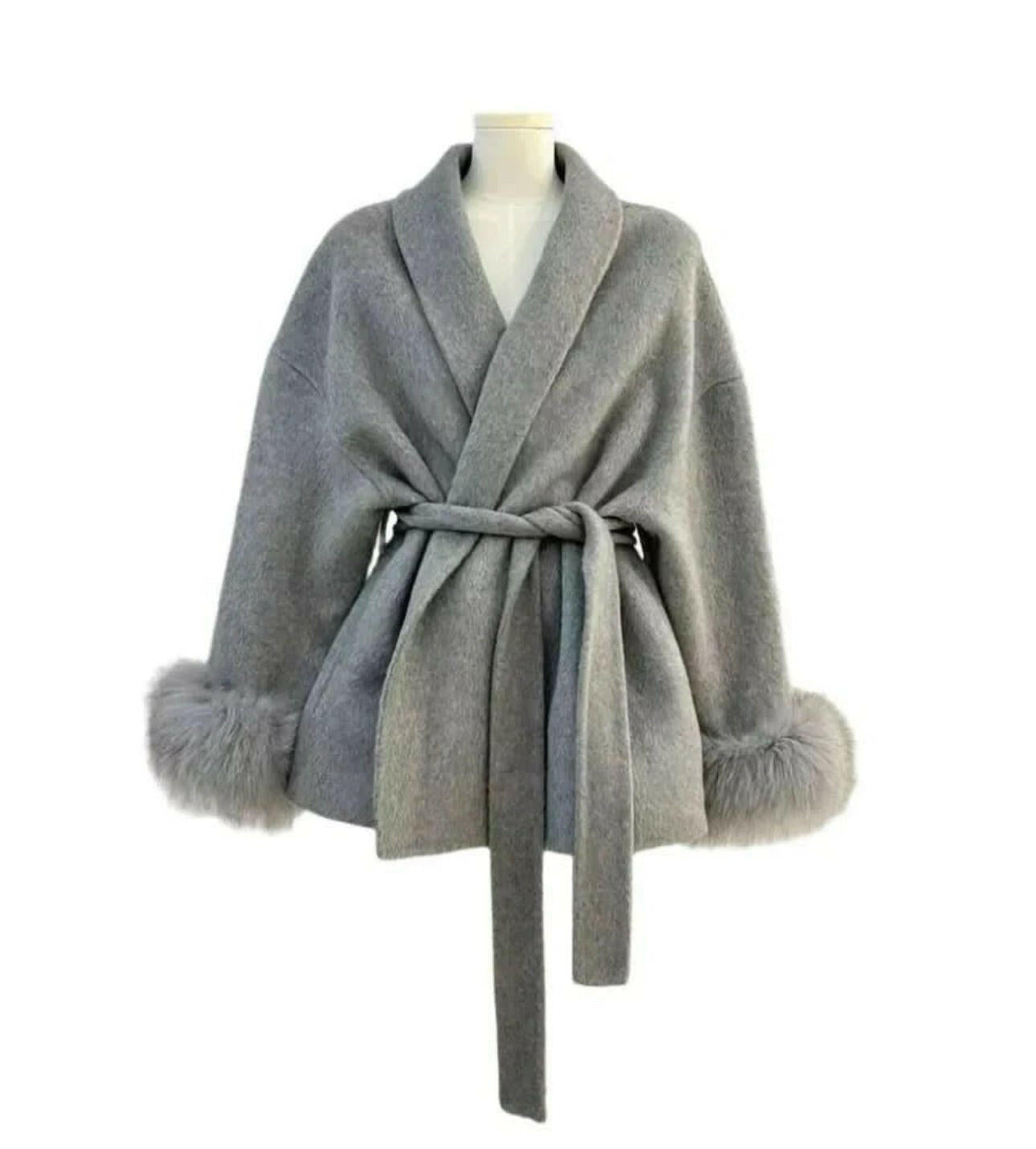 Arctic Grace Wool Coat.