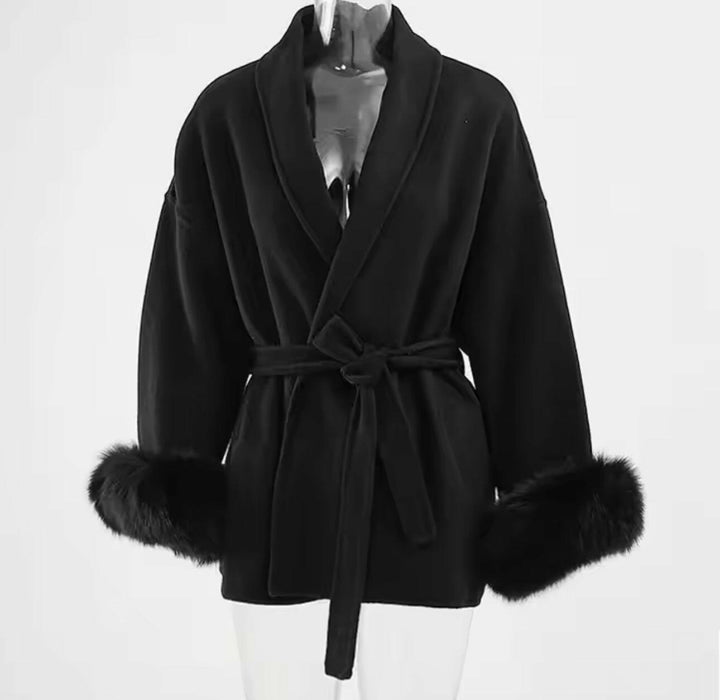 Arctic Grace Wool Coat.