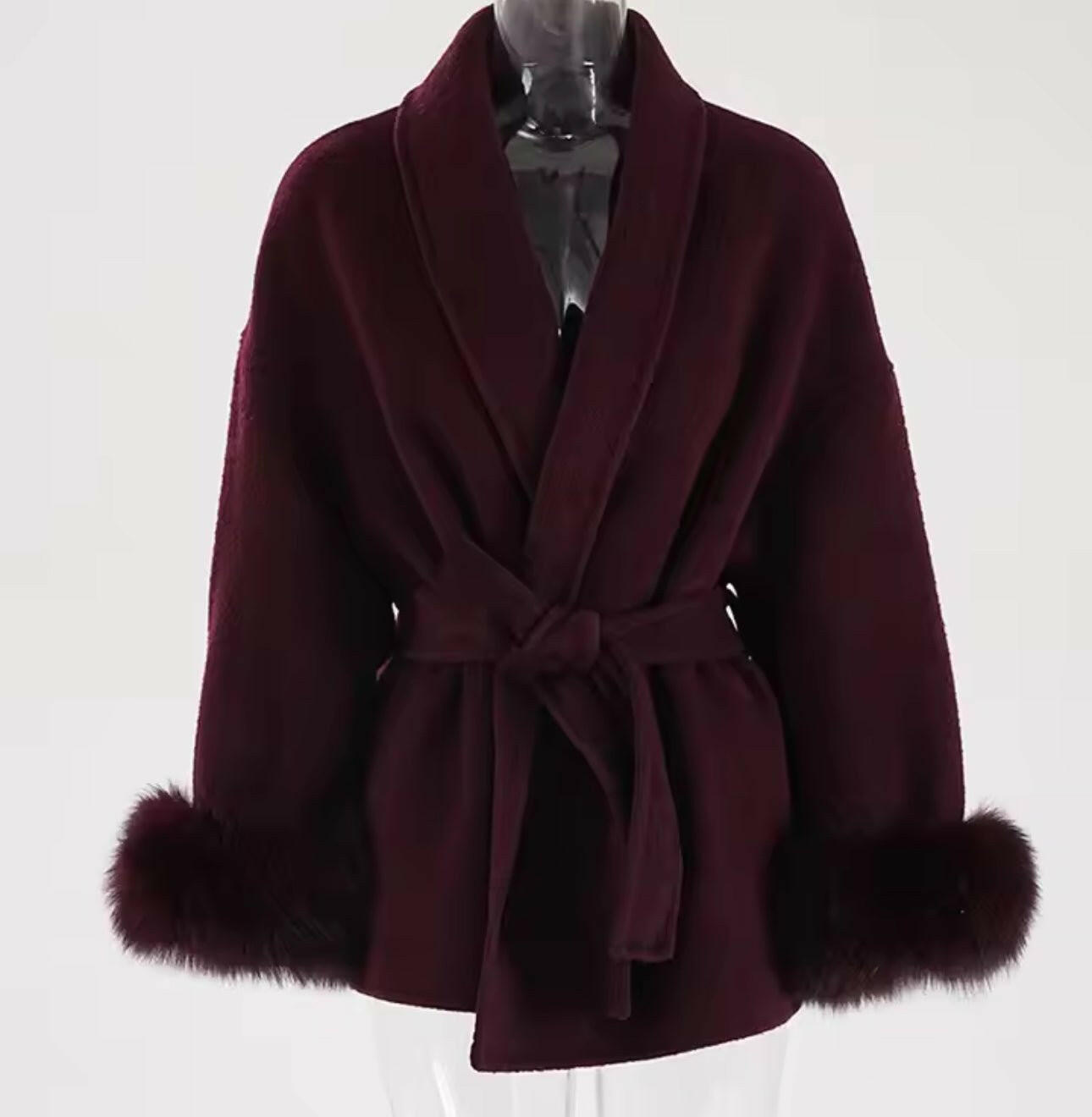 Arctic Grace Wool Coat.