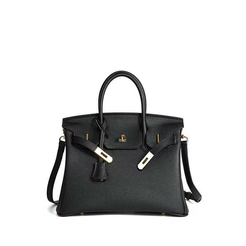 Elegante MiraéeParis Suede Leather Bag – in drei Größen erhältlich.