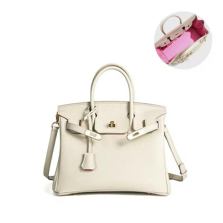 Elegante MiraéeParis Suede Leather Bag – in drei Größen erhältlich.
