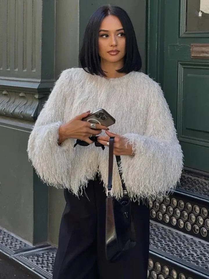Miraée Paris Kunstpelzmantel „Lumière“ - Miraee Paris