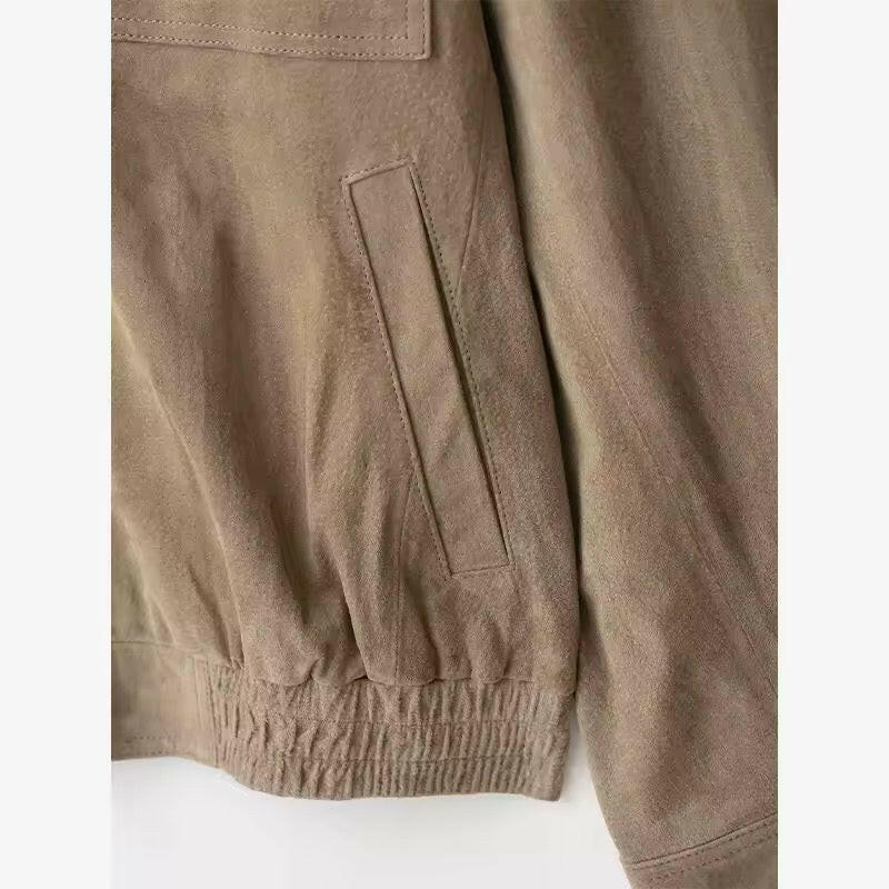 Exklusive Lederjacke im Utility-Design – Handgefertigter Premiumklassiker.
