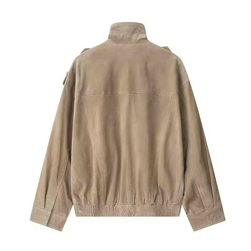 Exklusive Lederjacke im Utility-Design – Handgefertigter Premiumklassiker.