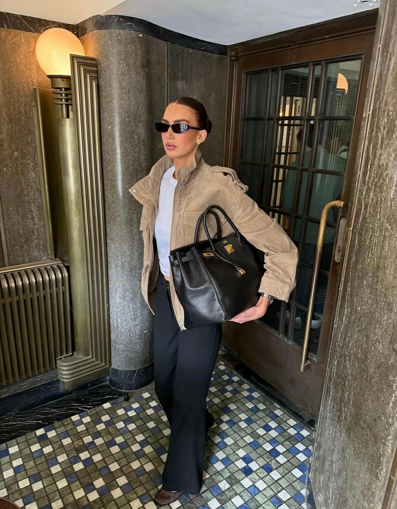 Exklusive Lederjacke im Utility-Design – Handgefertigter Premiumklassiker.