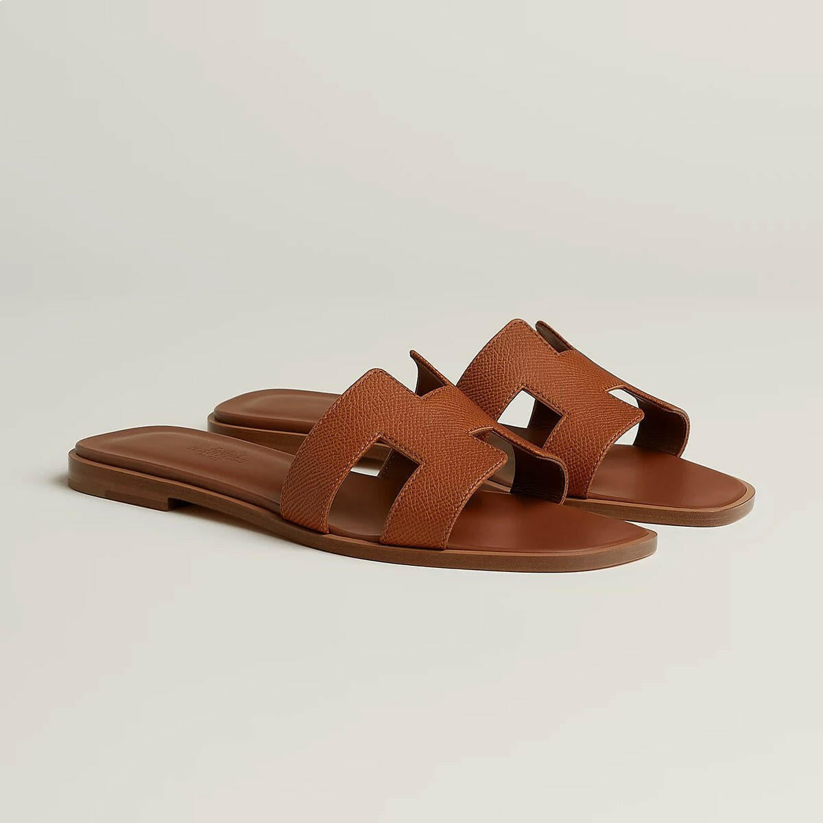 Luna Cut Leather Sandal - Miraee Paris 