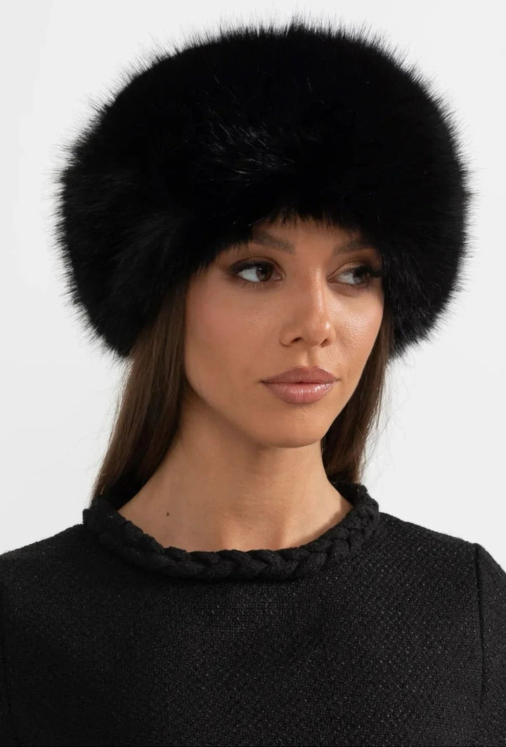 Luxury Faux Fur Hat – elegante Damenmütze aus hochwertigem Kunstfell für stilvolle Looks.