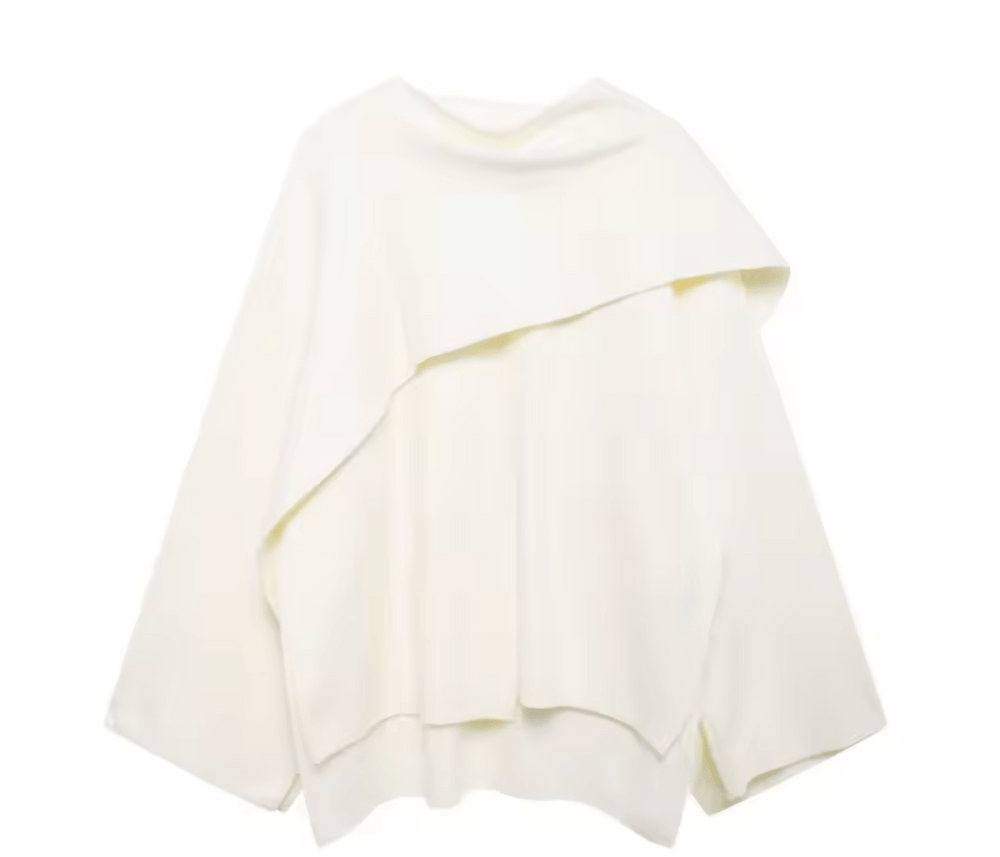Miraée Paris – Elegantes Designer Cape-Jacket für Damen.