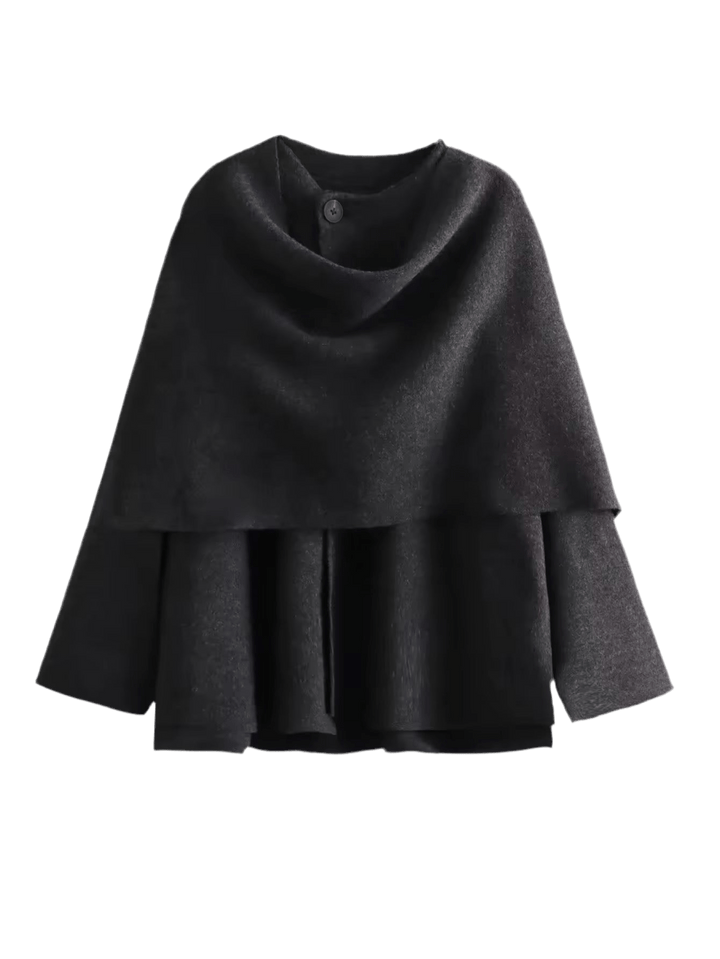 Miraée Paris – Elegantes Designer Cape-Jacket für Damen.