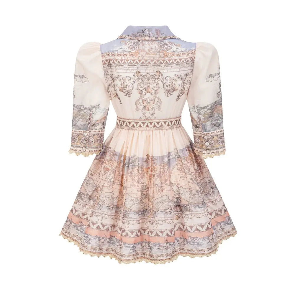 Aurora Heritage Dress – Antique Elegance.
