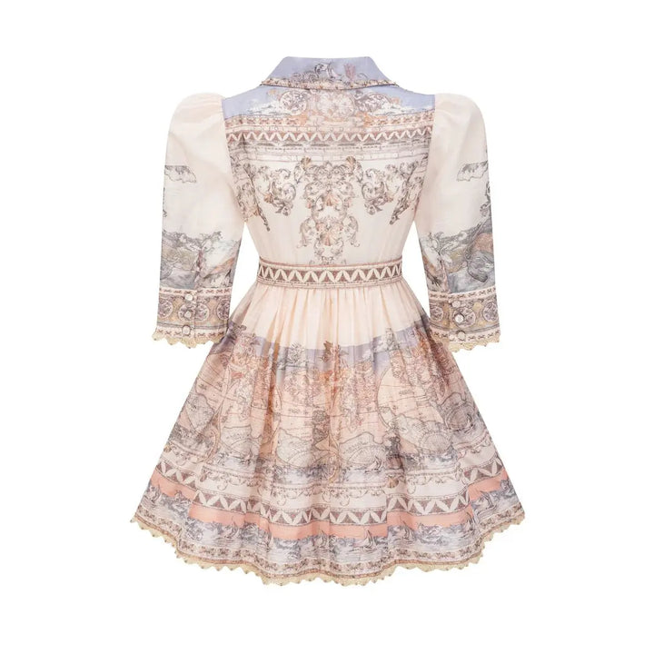 Aurora Heritage Dress – Antique Elegance.