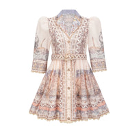 Aurora Heritage Dress – Antique Elegance - Miraee Paris 