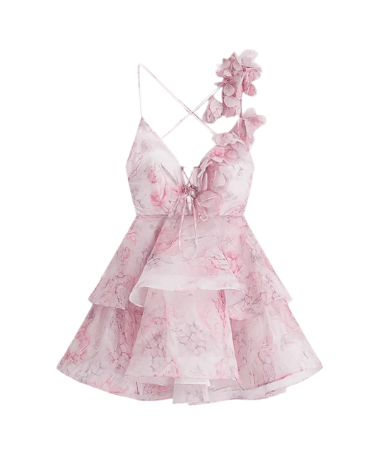Blossom Breeze Volantkleid - Miraee Paris 