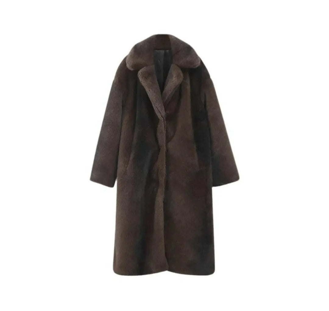 Classic Faux Fur Coat.