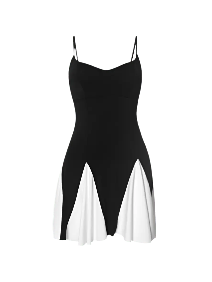 Miraee Paris – Noire et Blanche A-Line Dress.