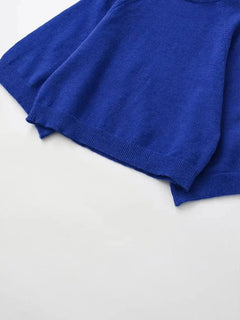 NORA – Oversize Strickpullover mit Stehkragen - MIRAÉE PARIS