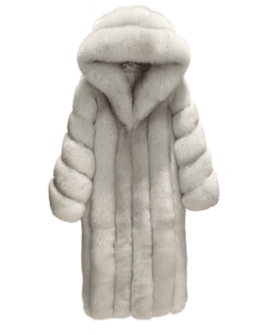 NOVA – Kunstpelzmantel mit Kapuze - Miraee Paris