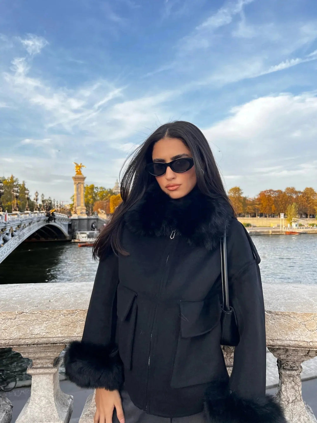 Pariser Wollpelzjacke – Miraée Paris - Miraee Paris