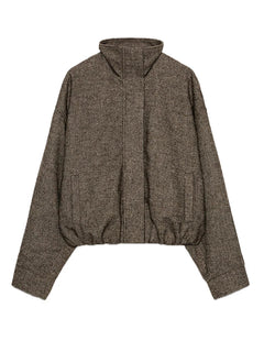 PLISSÉ – Elegantes Jacke & Rock Set mit Stehkragen - MIRAÉE PARIS