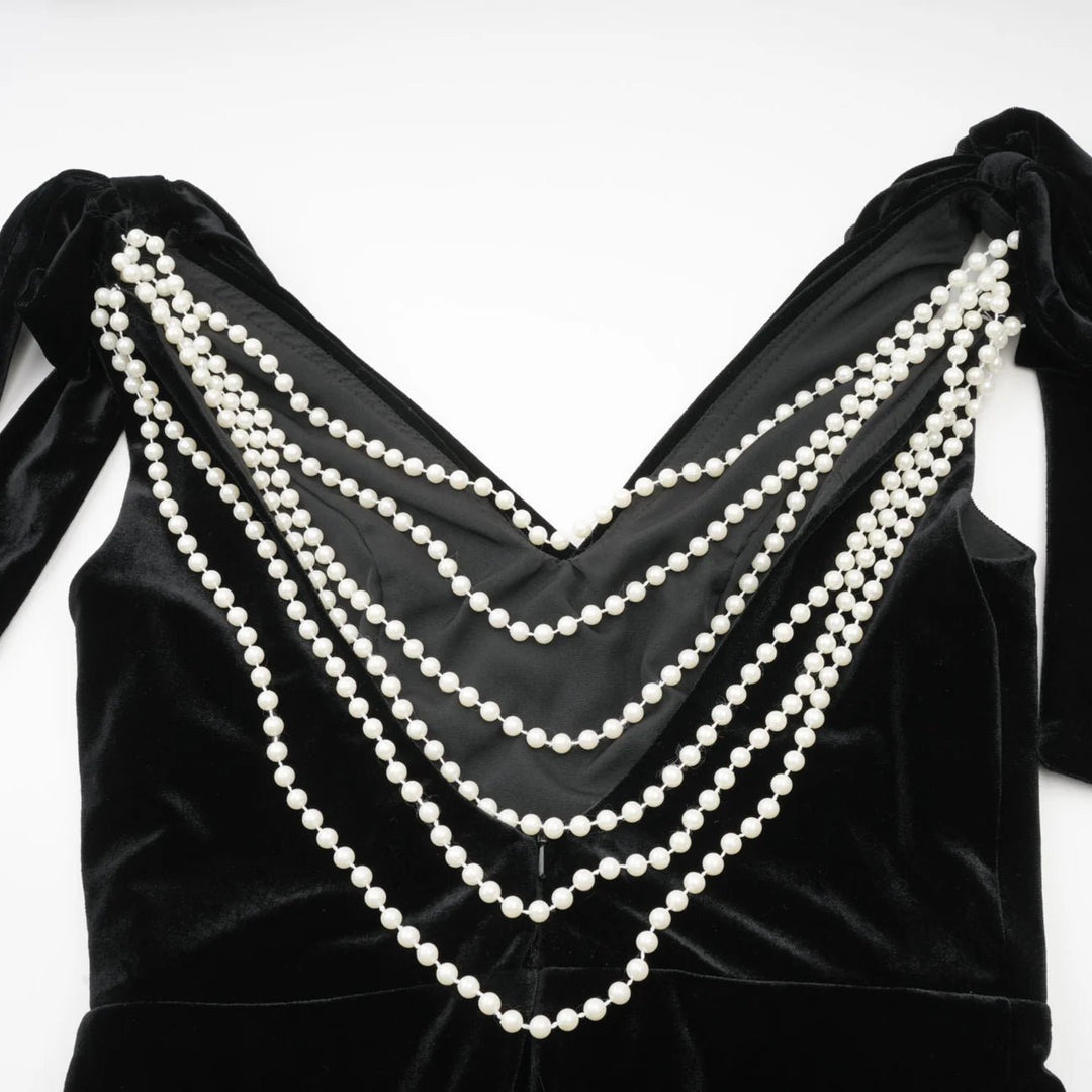 SAPHIRA - Glam Dress mit Perlen - Miraee Paris