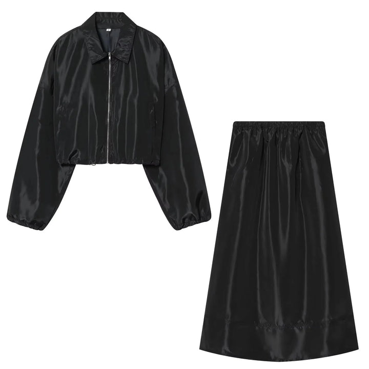 SOFIA – Elegantes Jacke & Minirock Set | Einfarbig - ZAYVI