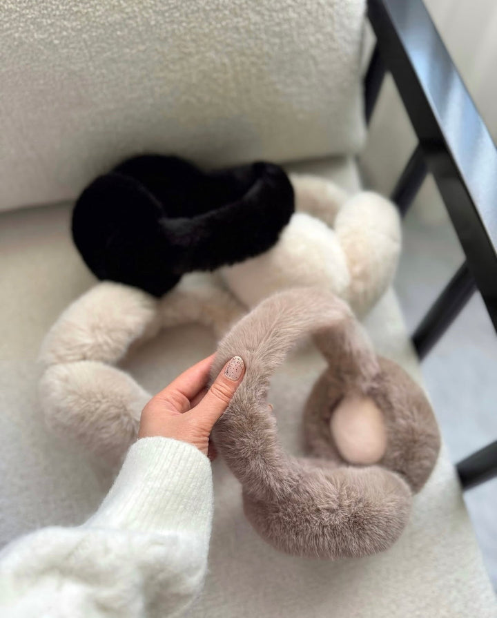 SOLEIL - flauschige Kunstpelz Ohrenwärmer - Miraee Paris