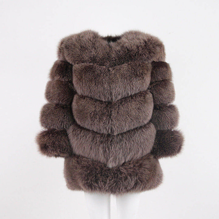 SOPHIE - eleganter Kunstpelzmantel - Miraee Paris