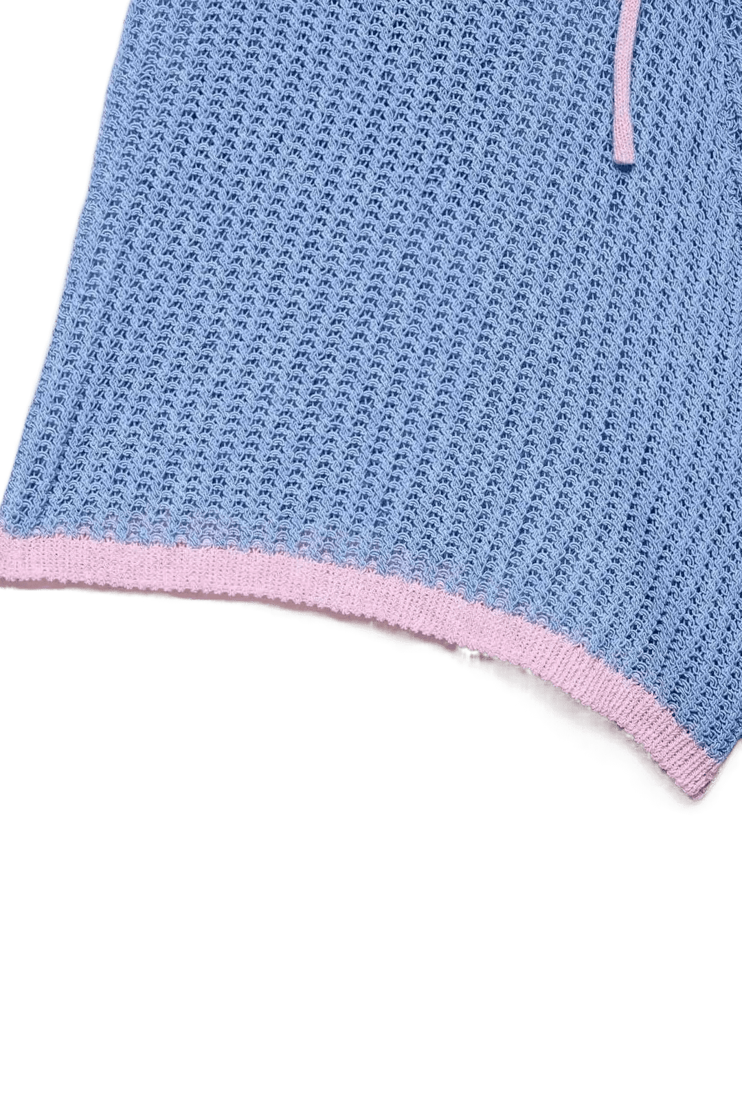 Summer Knit Set „Sky Pastel“ – 2 - teiliges Strick - Set in Blau & Rosa - Miraee Paris