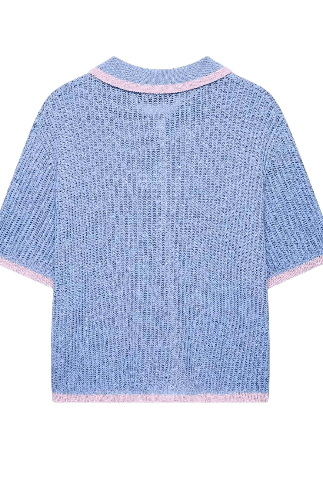 Summer Knit Set „Sky Pastel“ – 2 - teiliges Strick - Set in Blau & Rosa - Miraee Paris